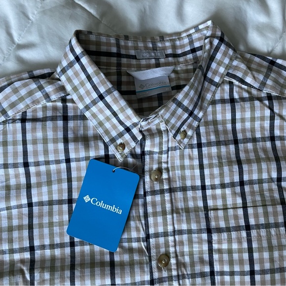COLUMBIA Rapid Rivers II Short Sleeve Plaid Shirt BNWT - Picture 6 of 7